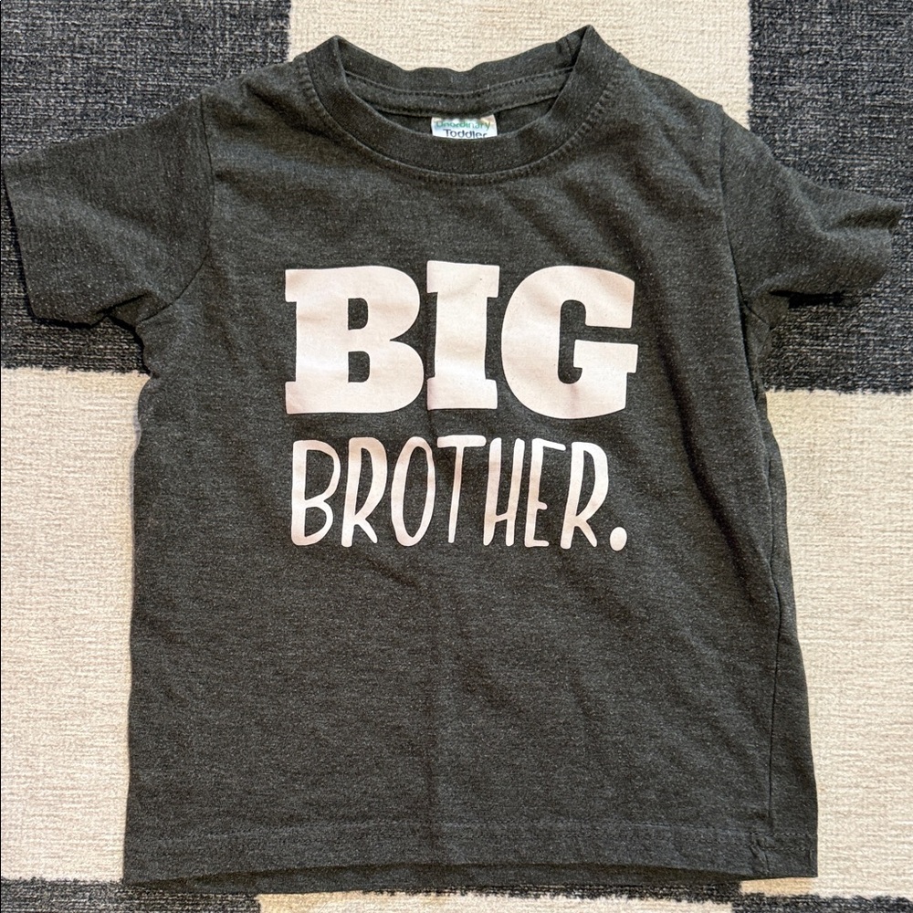 Big Brother Graphic Tee - Charcoal